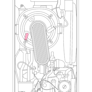 176914 - IDEAL - Vogue - C26 - Detection Electrode with Gasket & Screws